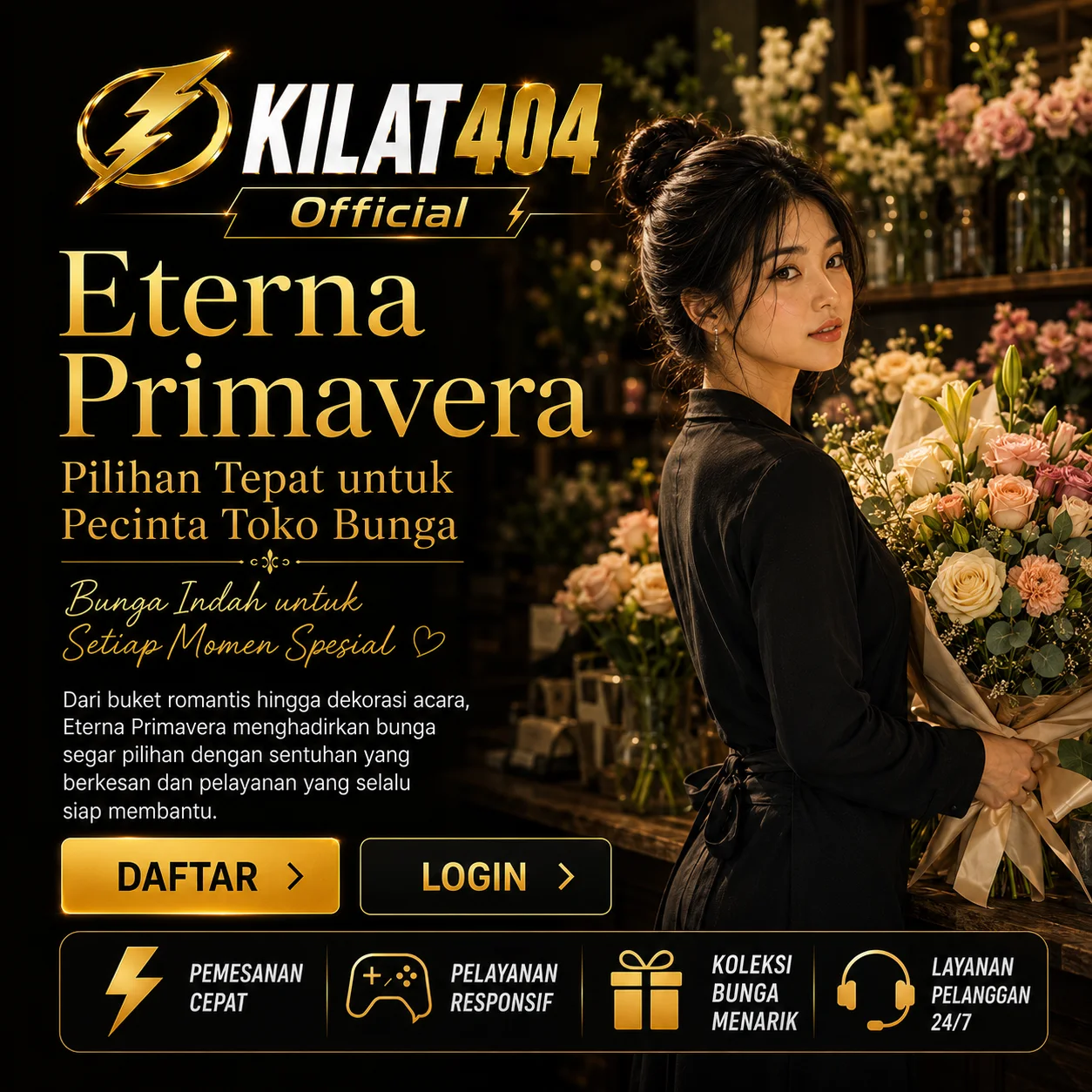 KILAT404 | Eterna Primavera, Pilihan Tepat untuk Pecinta Toko Bunga.